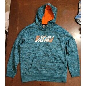 Miami Dolphins NFL Team Apparel Pullover Hoodie Men’s Size XXL
